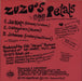 Zuzu's Petals Jackals / Categories / Johanne US 7" vinyl single (7 inch record / 45)