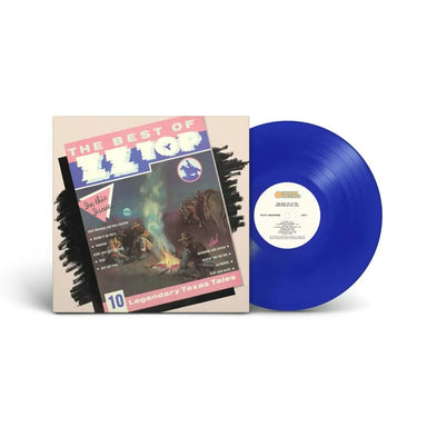 ZZ Top The Best Of ZZ Top - Blue-Jean Blue Vinyl - Sealed UK vinyl LP album (LP record) RCV13273