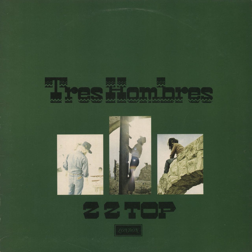 ZZ Top Tres Hombres - VG UK vinyl LP album (LP record) SHU8459