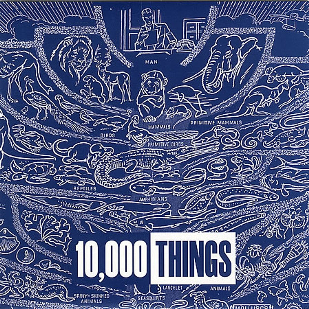 10,000 Things Foodchain UK 7" vinyl single (7 inch record / 45) MOTE105