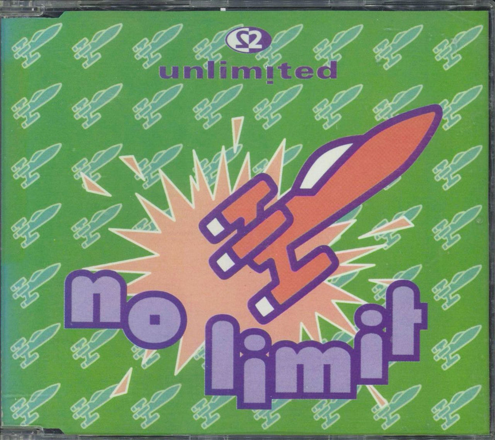 2 Unlimited No Limit German CD single (CD5 / 5") ZYX6930-8