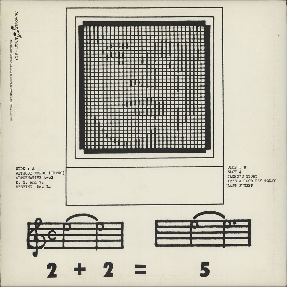 2+2=5 Into The Future Italian vinyl LP album (LP record) 2O7LPIN756876