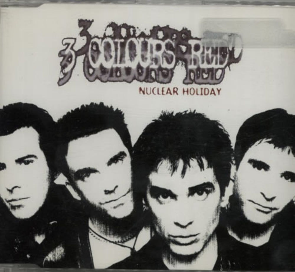 3 Colours Red Nuclear Holiday UK Promo CD single (CD5 / 5") CRESCD250P