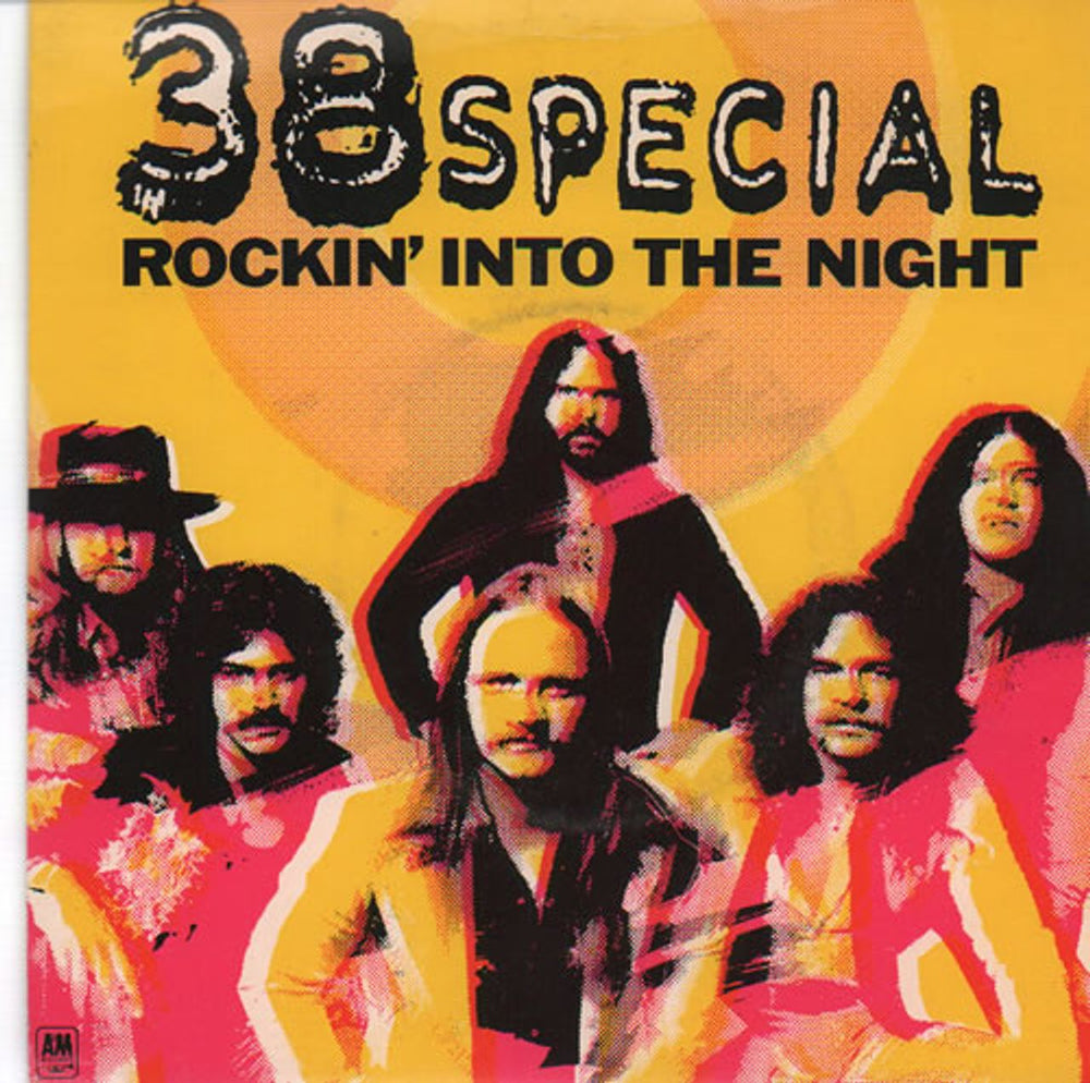 38 Special Rockin' Into The Night UK 7" vinyl single (7 inch record / 45) AMS7517