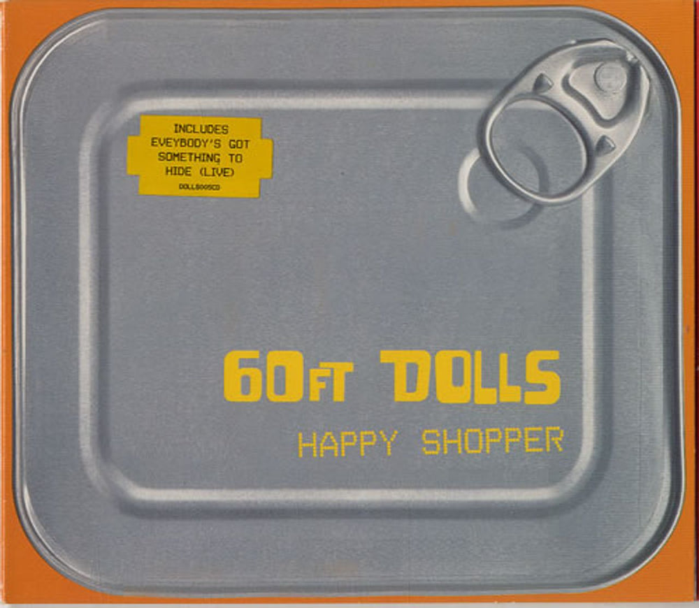 60ft Dolls Happy Shopper UK CD single (CD5 / 5") DOLLS005CD