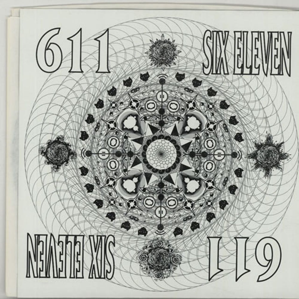 611 Six Eleven EP US 7" vinyl single (7 inch record / 45) SHLA-611001