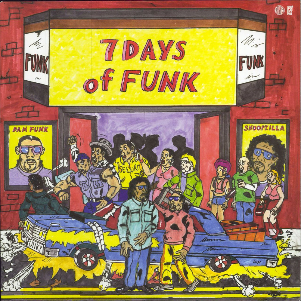 7 Days Of Funk 7 Days Of Funk US vinyl LP album (LP record) STH2334