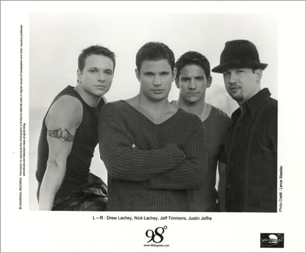 98 Degrees Revelation - press pack US Promo media press pack PRESS PACK