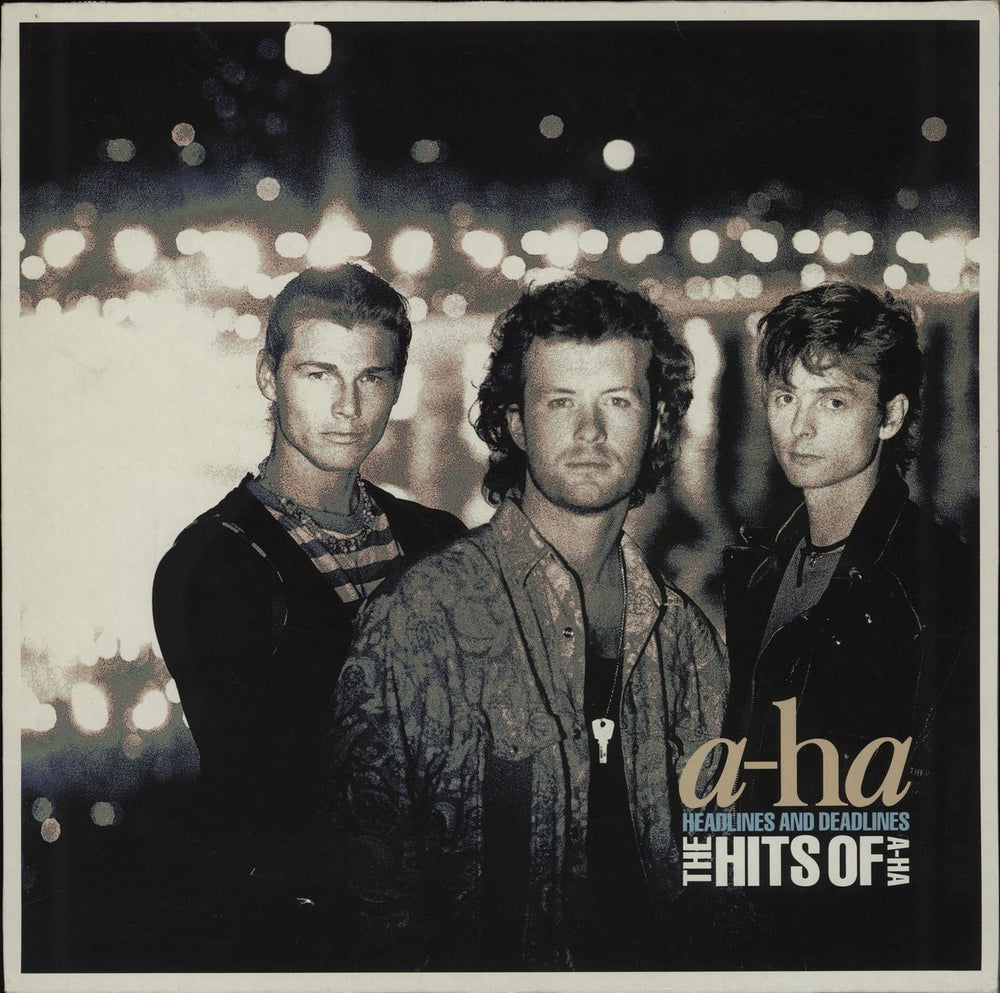 A-Ha Headlines And Deadlines - The Hits Of A-Ha UK vinyl LP album (LP record) WX450