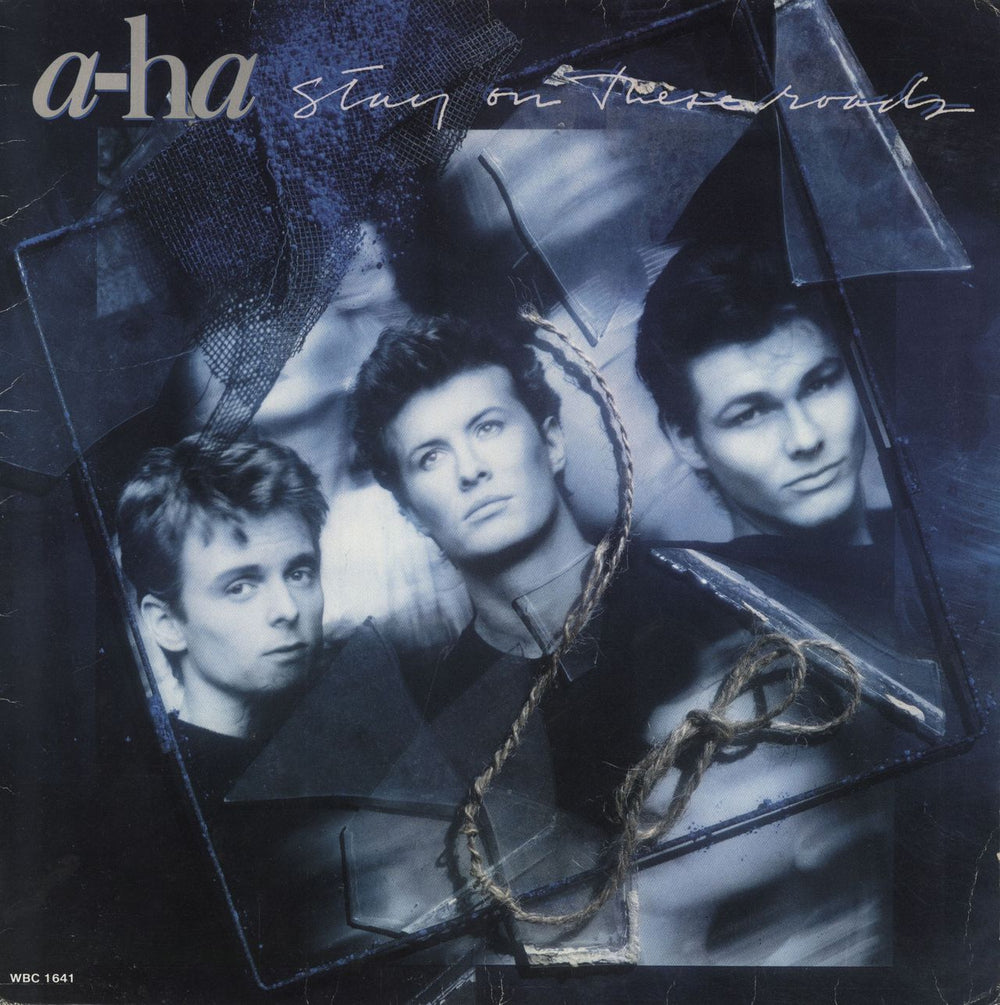 A-Ha Stay On These Roads South African Promo vinyl LP album (LP record) WBC1641