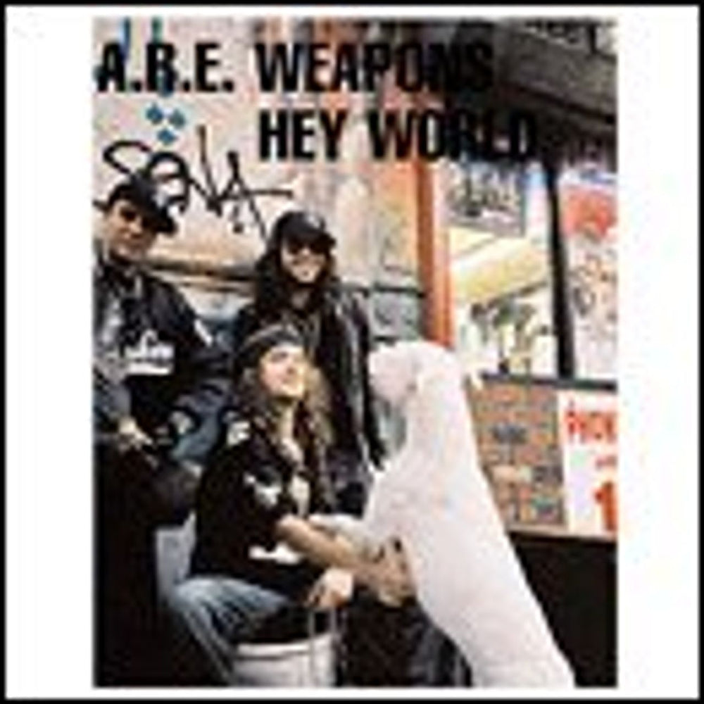 A.R.E. Weapons Hey World UK CD single (CD5 / 5") RTRADESCD109