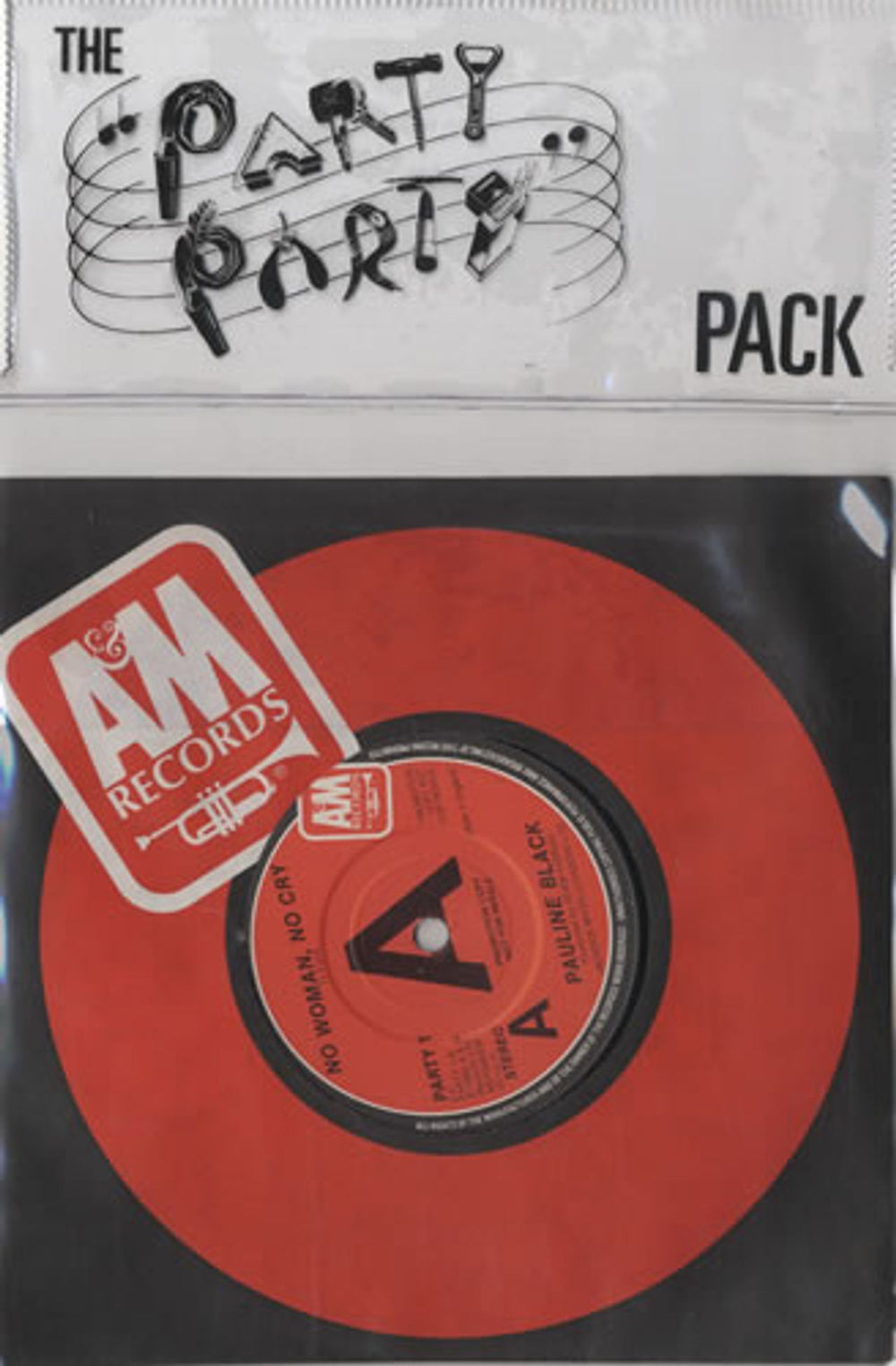 A&M Records The Party Party Pack UK Promo 7" vinyl single (7 inch record / 45) PARTY1-6