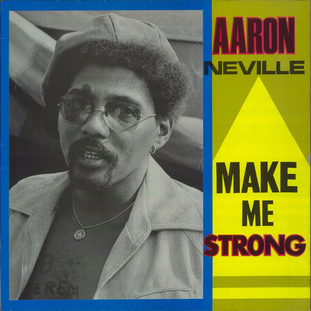 Aaron Neville Make Me Strong UK vinyl LP album (LP record) CRB1111