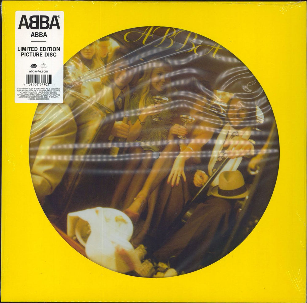 Abba ABBA - Sealed UK picture disc LP (vinyl picture disc album) 0602508379031