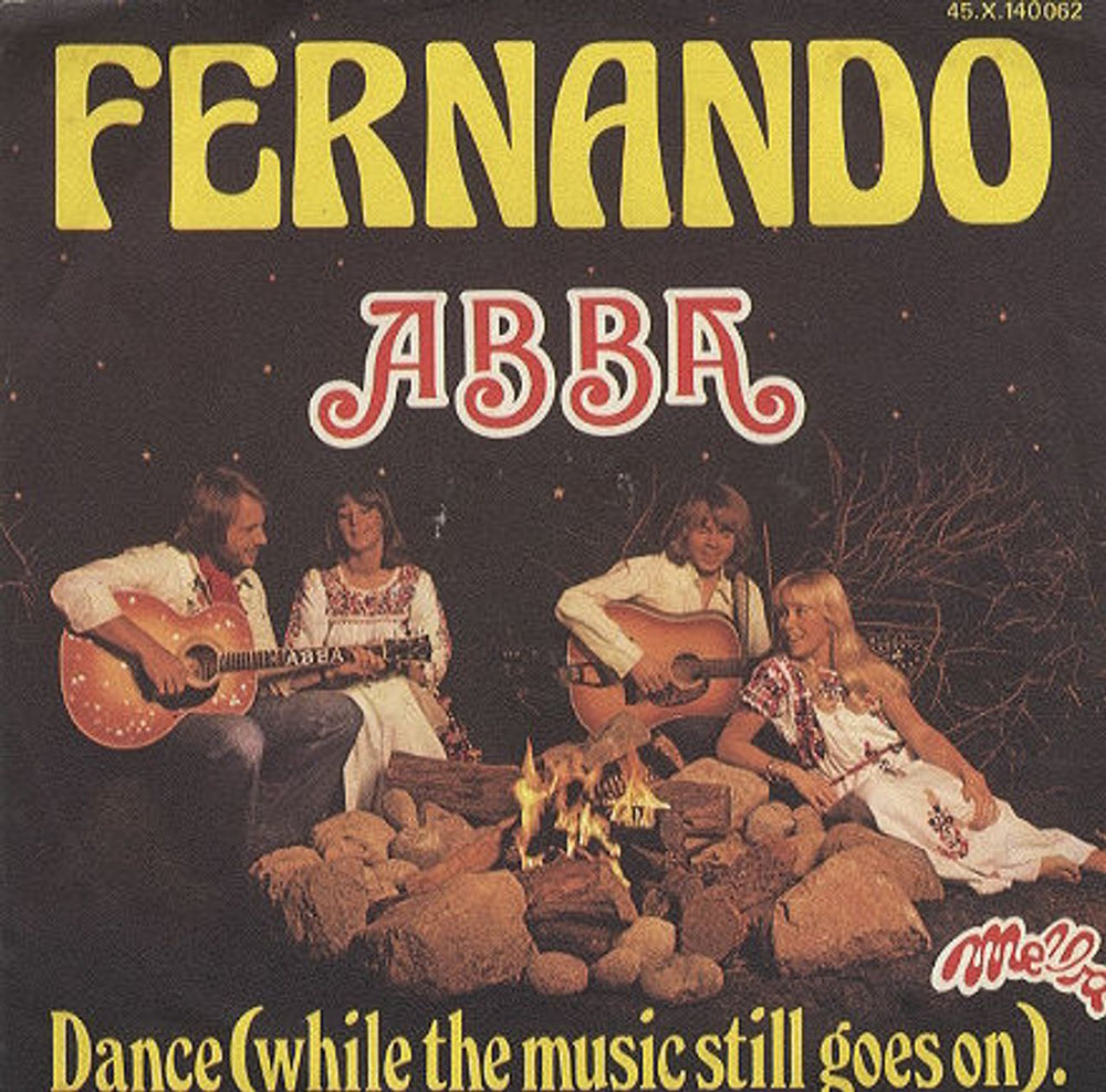 Abba Fernando - Melba issue French 7" vinyl single (7 inch record / 45) 45.X.14062