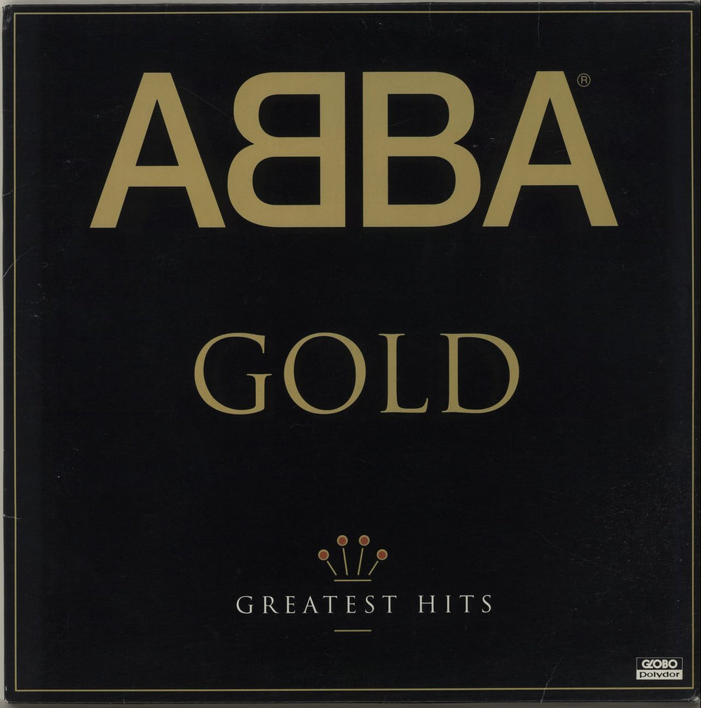 Abba Gold - Greatest Hits Brazilian Promo 2-LP vinyl record set (Double LP Album) 517.007-1