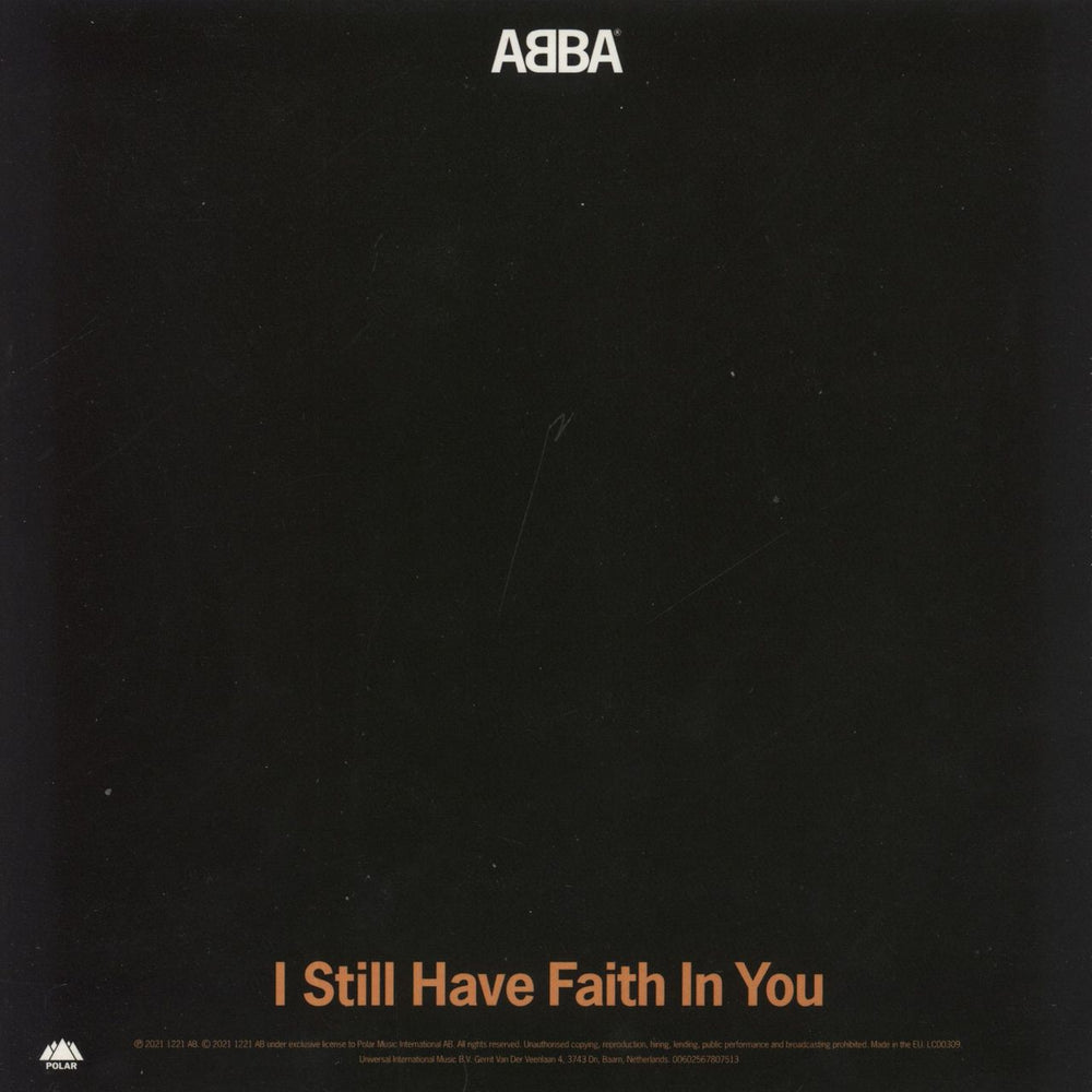 Abba I Still Have Faith In You UK 7" vinyl single (7 inch record / 45)