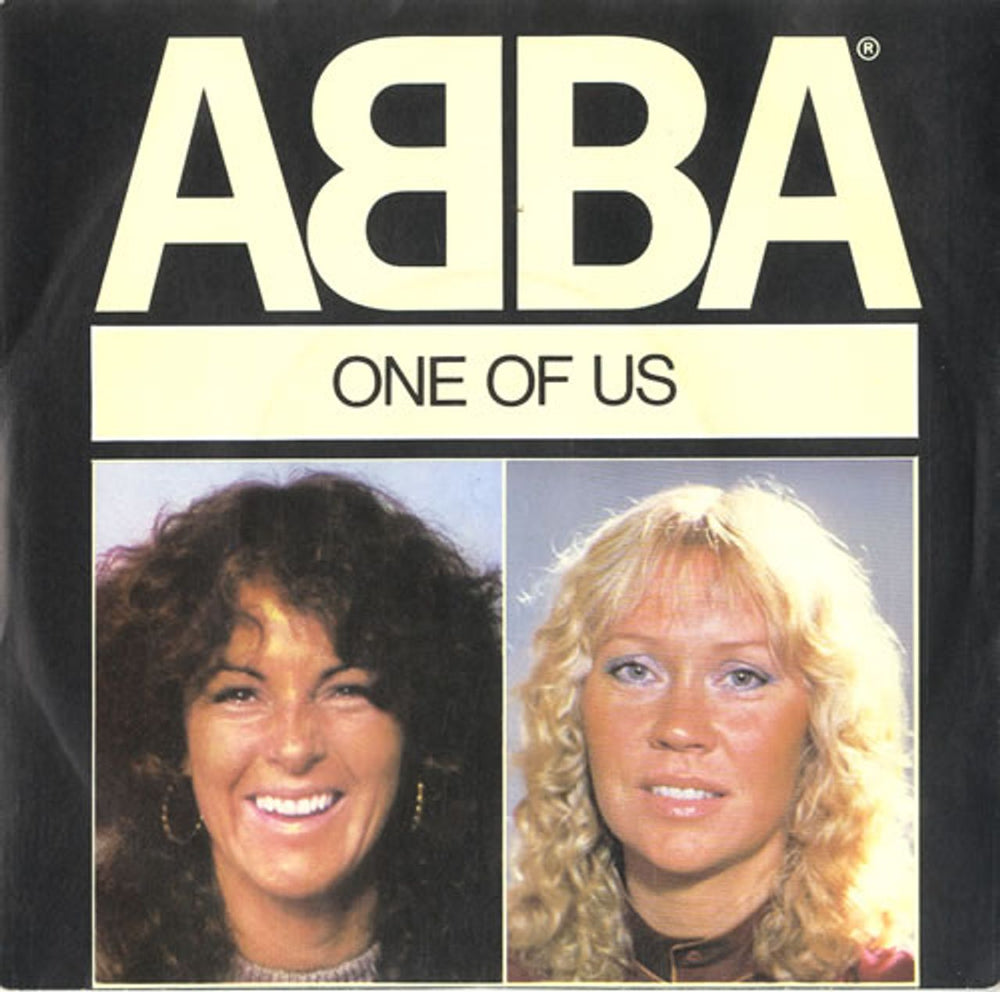 Abba One Of Us - Solid UK 7" vinyl single (7 inch record / 45) EPCA1740