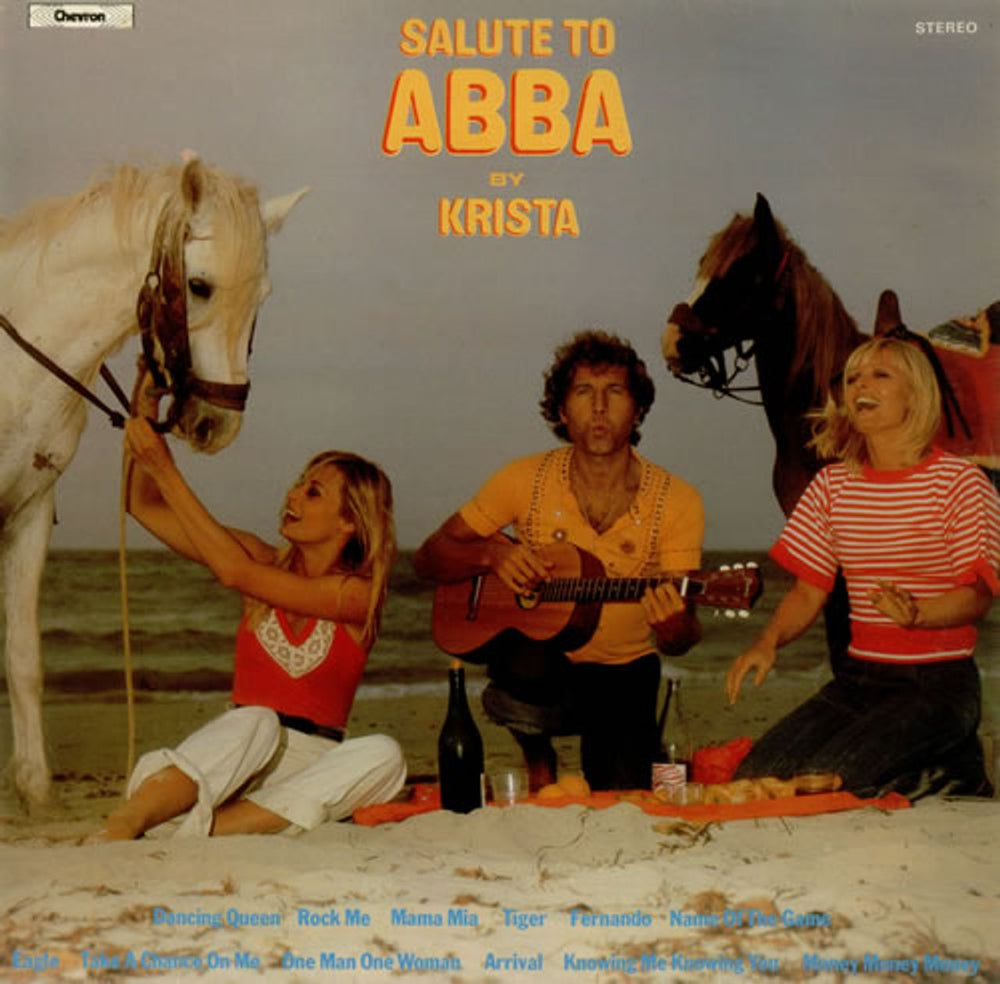 Abba Salute To Abba UK vinyl LP album (LP record) CHVL085