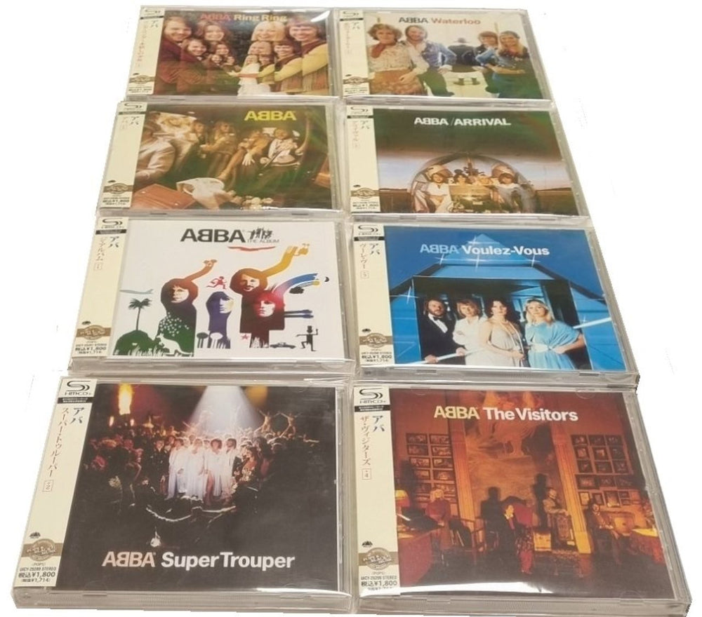 Abba SHM-CD Album Collection Japanese SHM CD