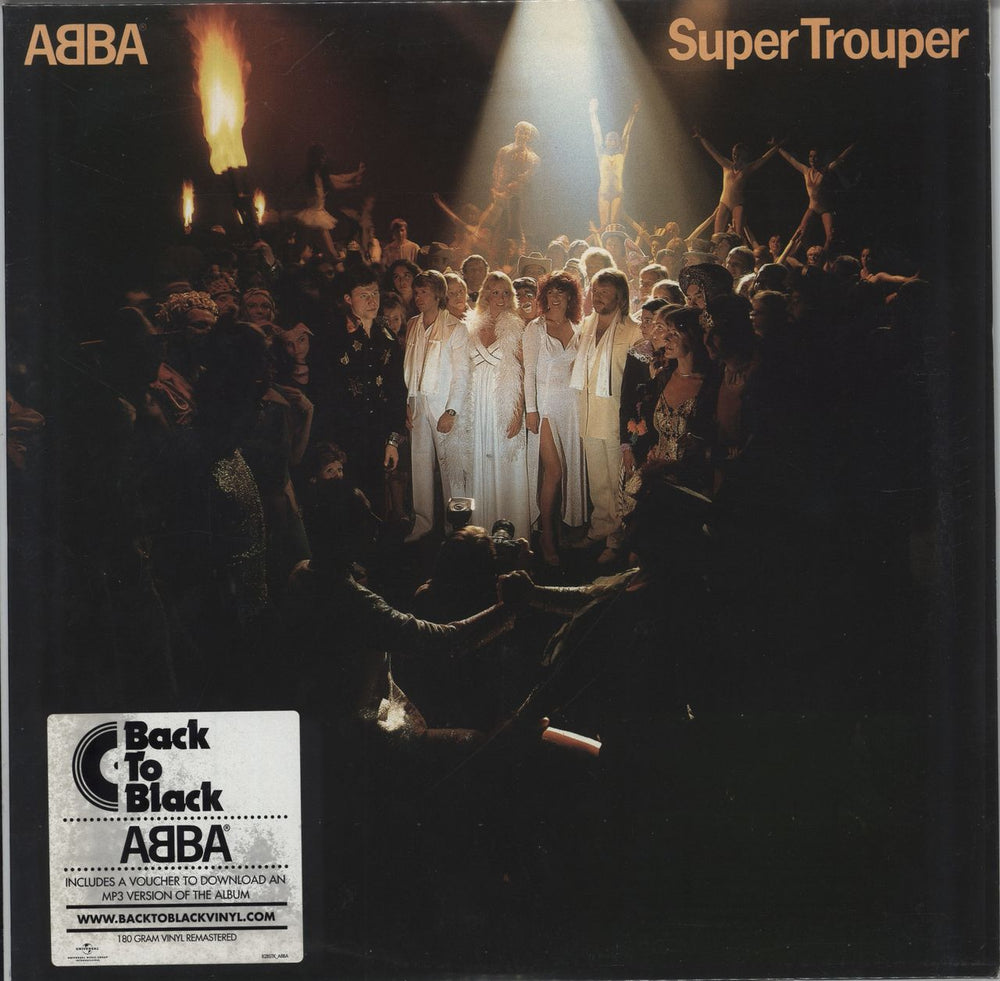 Abba Super Trouper - 180g - Sealed UK vinyl LP album (LP record) POLS322