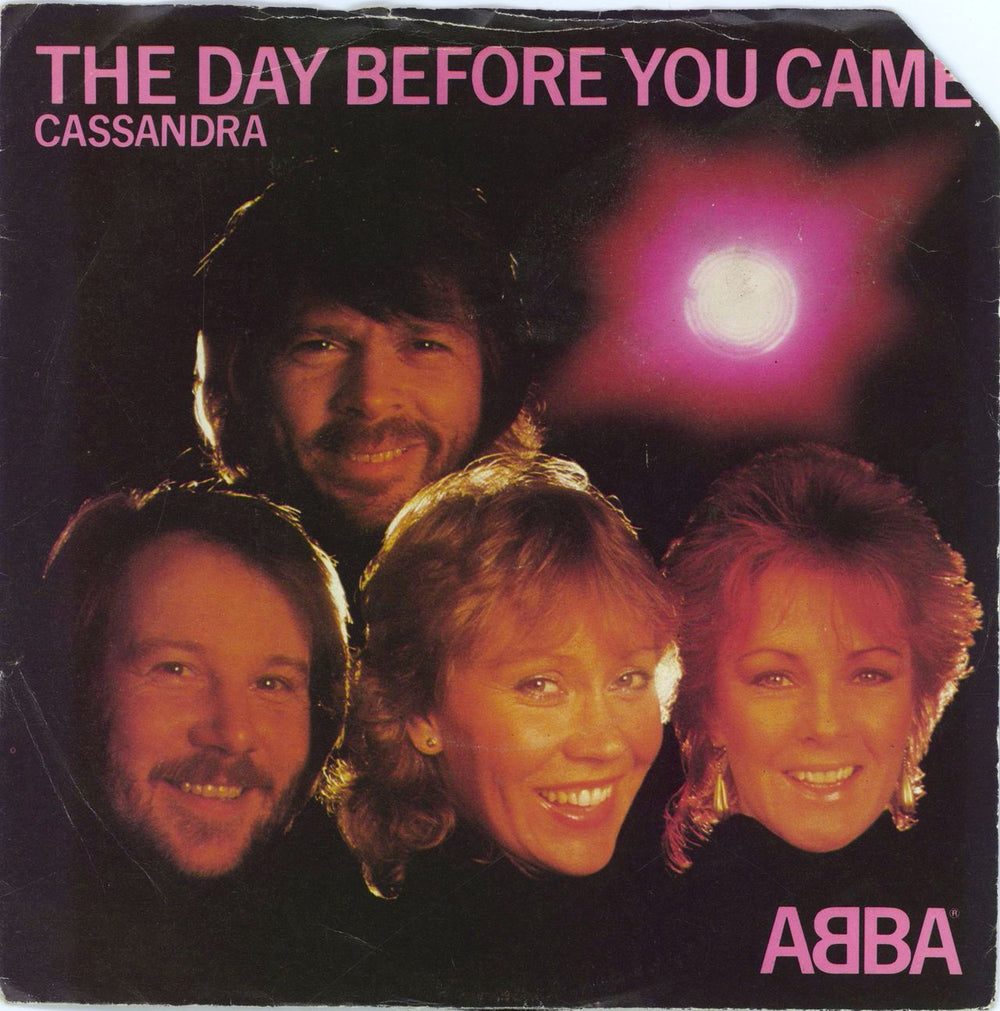 Abba The Day Before You Came UK Promo 7" vinyl single (7 inch record / 45) EPCA2847