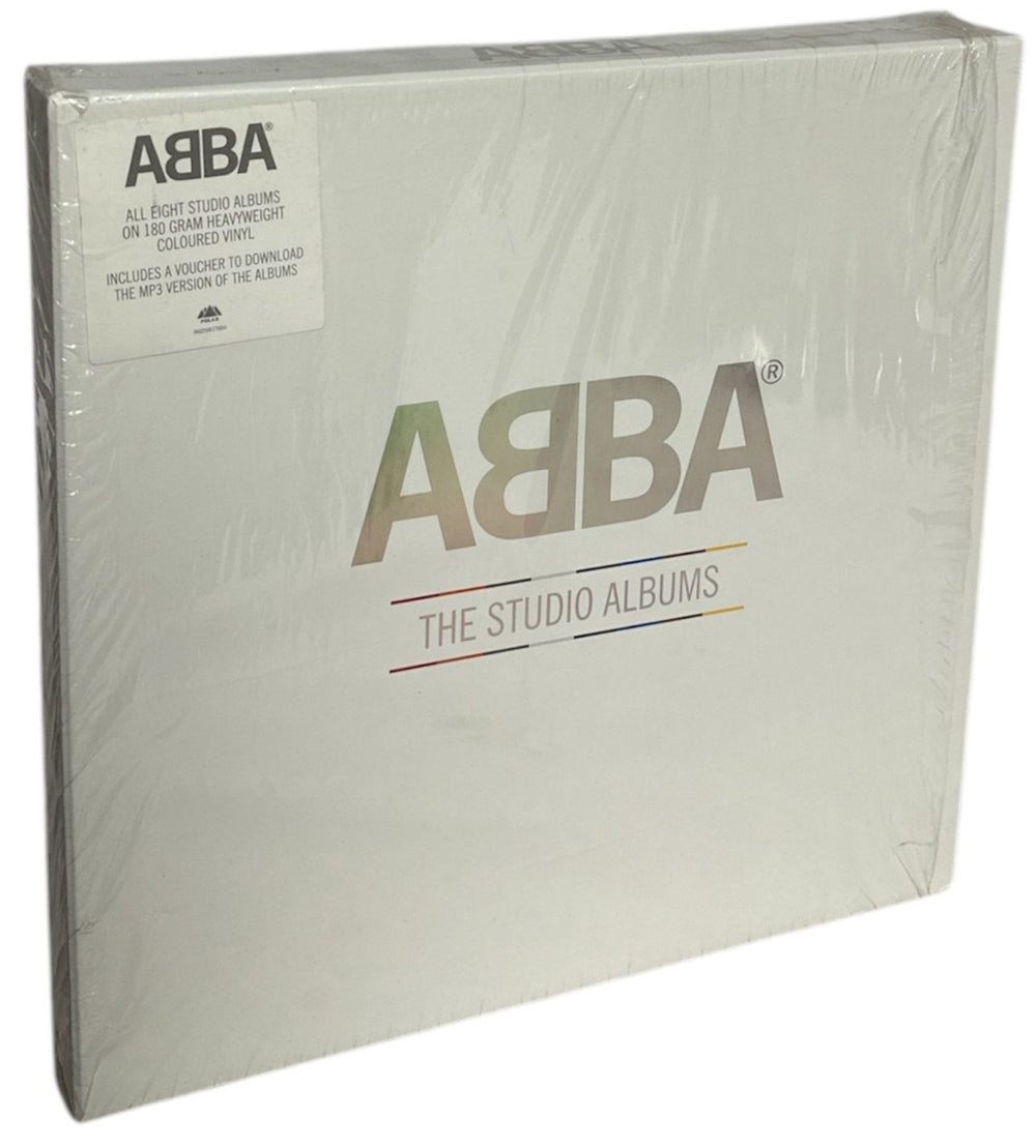 Abba The Studio Albums - Coloured Vinyl Collection - Shrink UK Vinyl Box Set 0837899