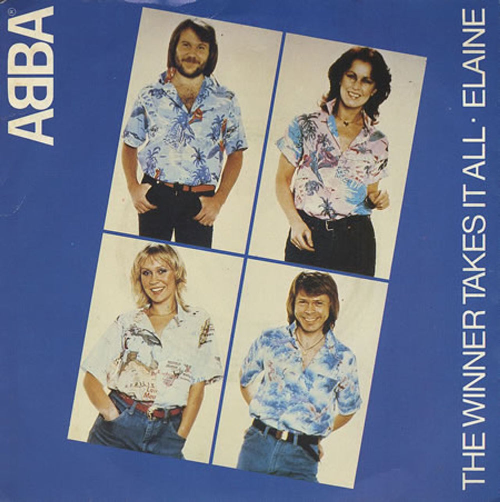 Abba The Winner Takes It All UK 7" vinyl single (7 inch record / 45) EPC8835