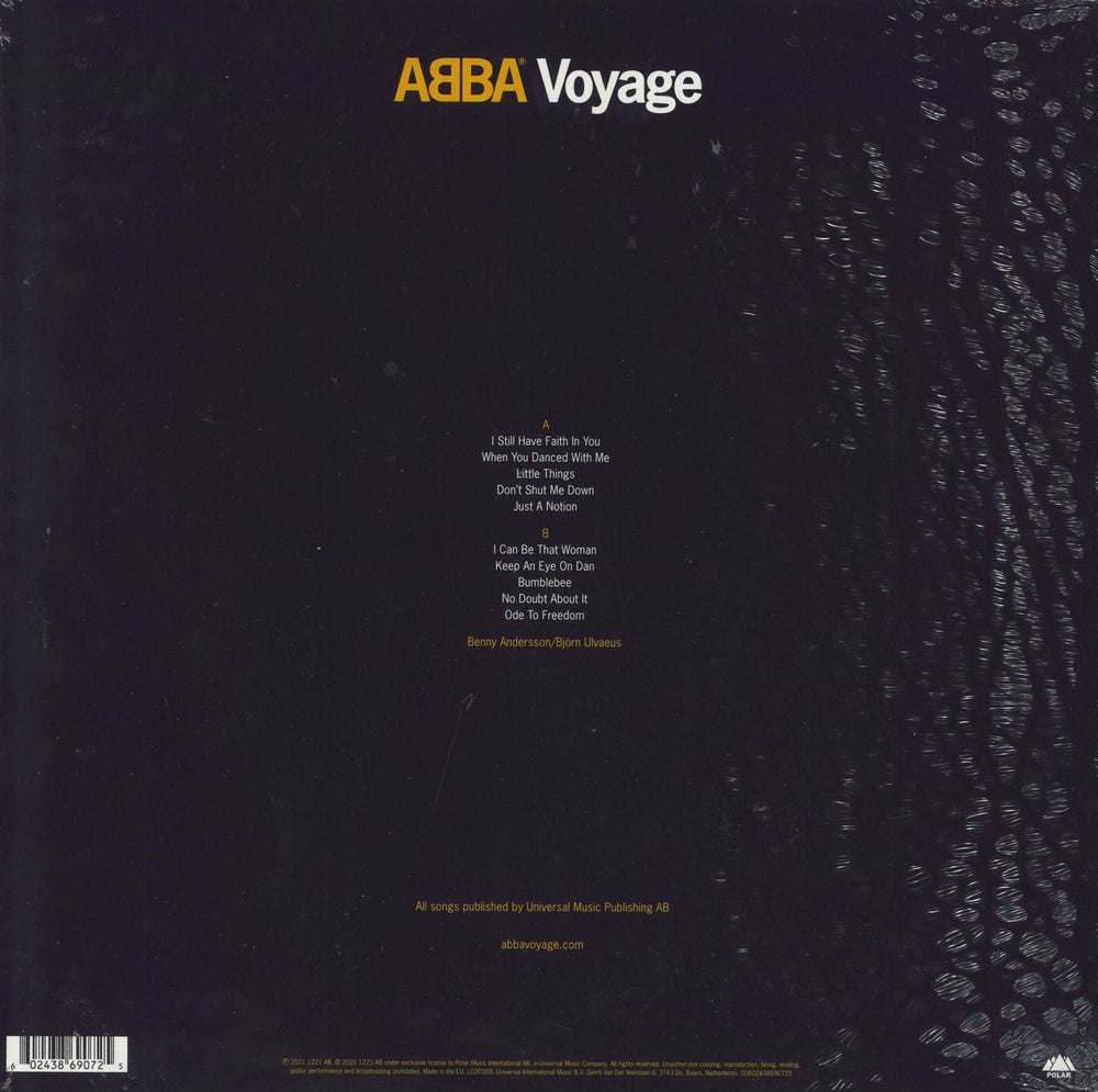 Abba Voyage - Album Artwork Disc - Sealed -EX UK Picture disc LP ...