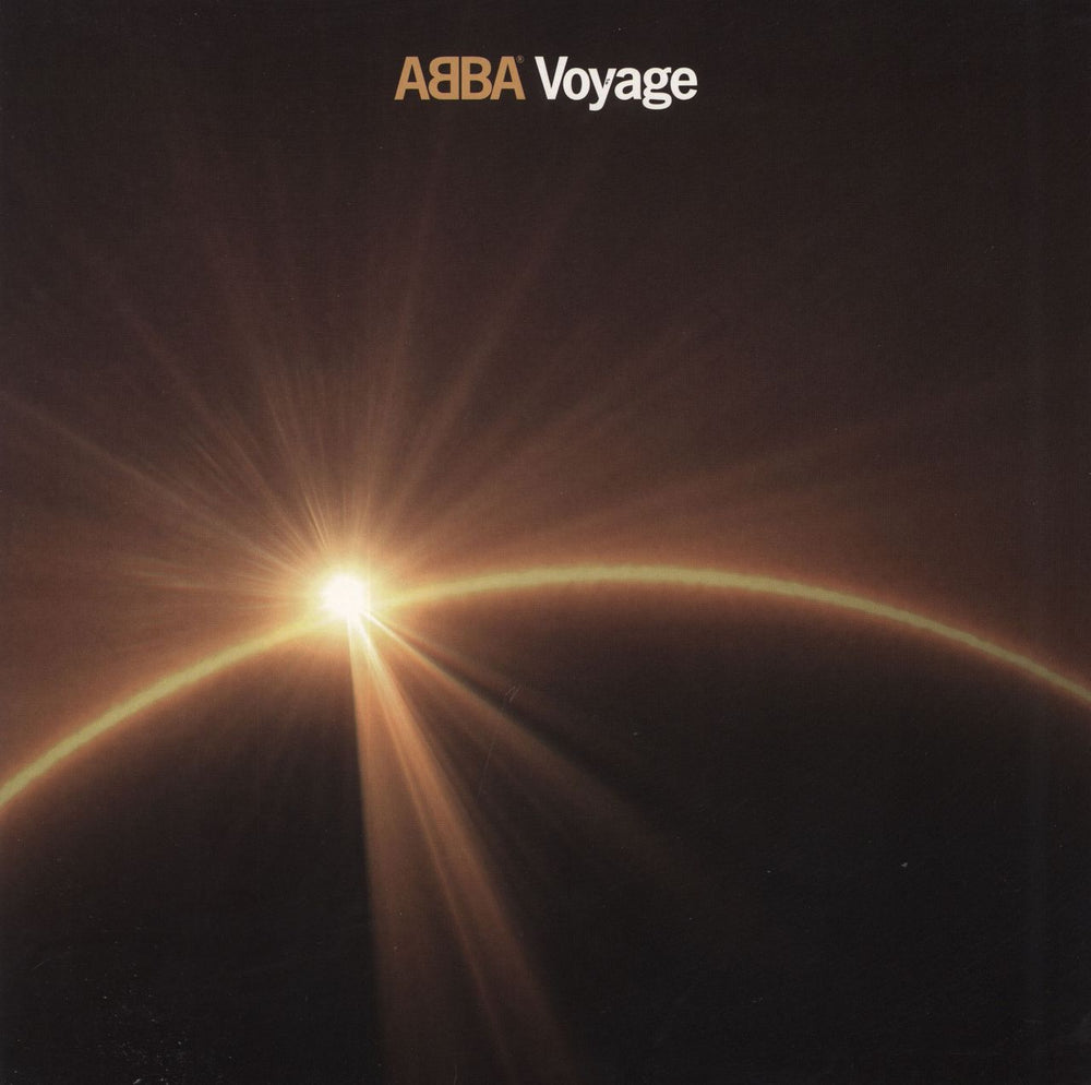 Abba Voyage - Indie Exclusive Solid Blue Vinyl UK vinyl LP album (LP record) 00602438690671