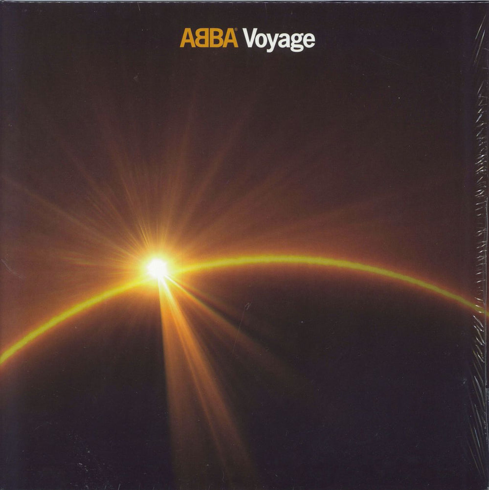 Abba Voyage - White Vinyl UK vinyl LP album (LP record) 00602438690701