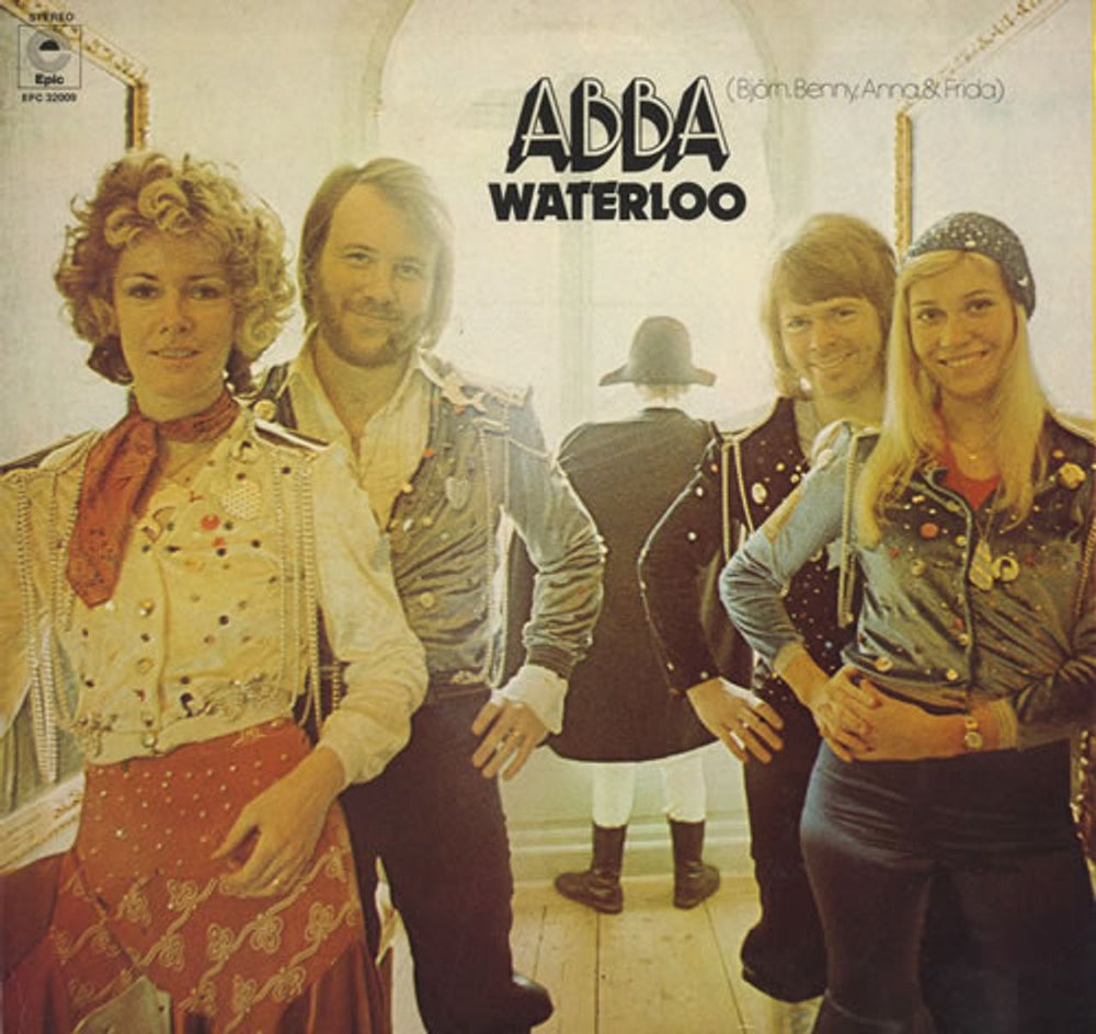 Abba Waterloo - 3rd UK vinyl LP album (LP record) EPC80179