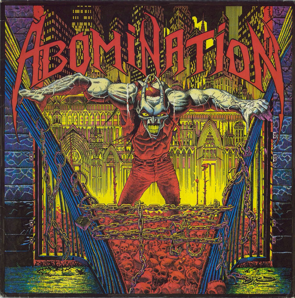 Abomination Abomination German vinyl LP album (LP record) NB028