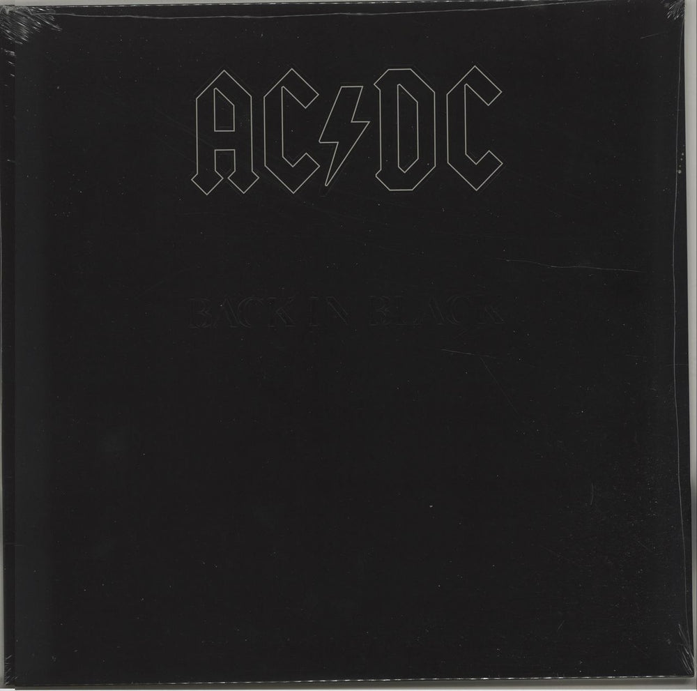 AC/DC Back In Black - 180gram - Sealed UK vinyl LP album (LP record) 5107651