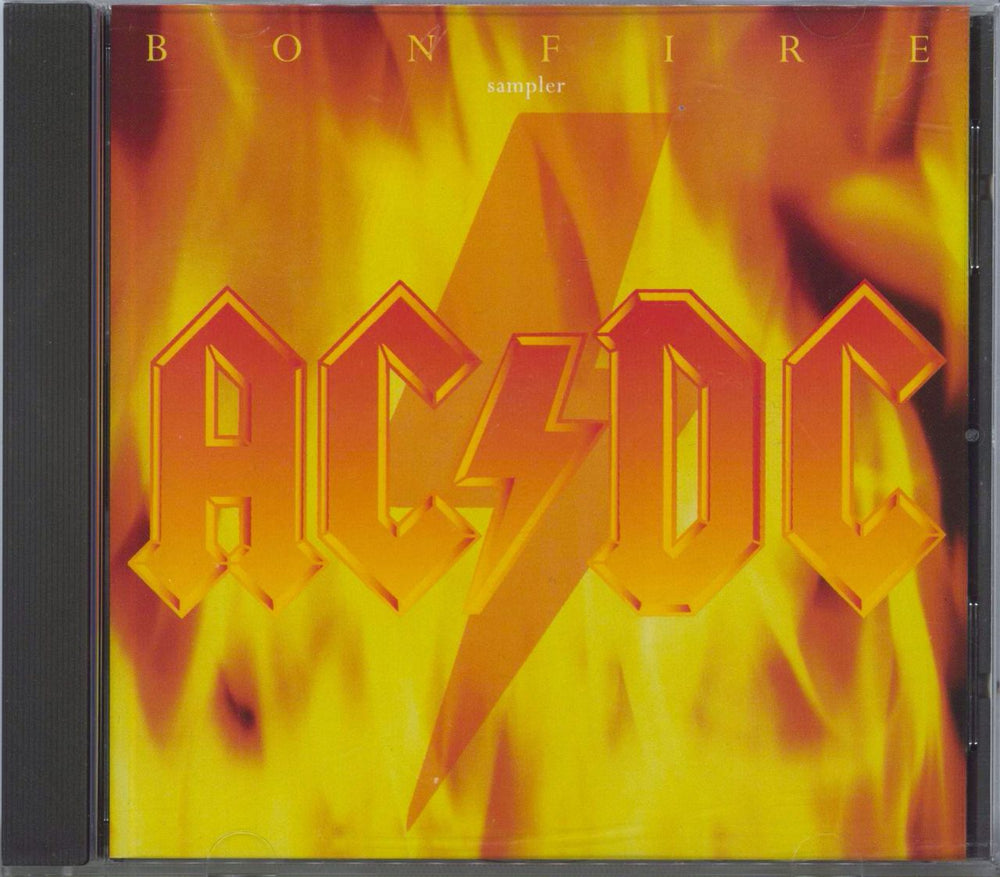 AC/DC Bonfire Sampler US Promo CD album (CDLP) PRCD9941-2