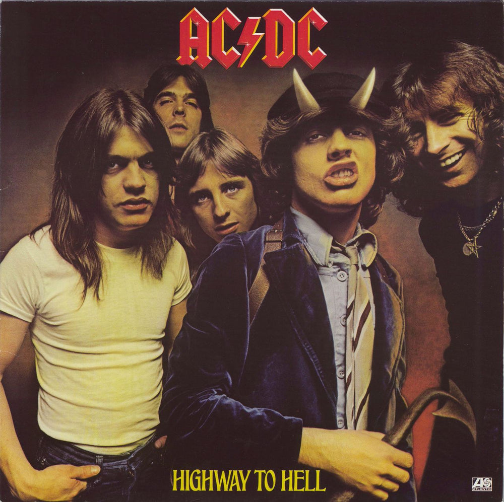 AC/DC Highway To Hell UK vinyl LP album (LP record) K50628