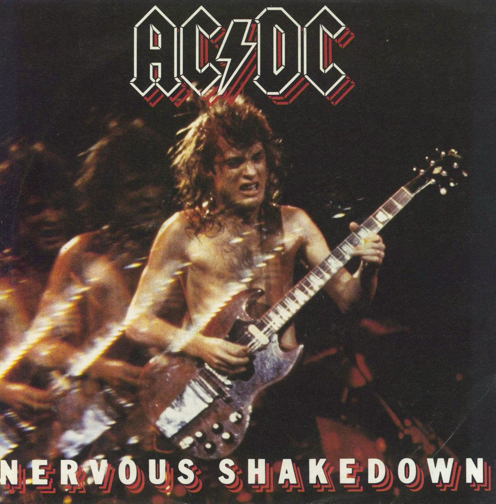 AC/DC Nervous Shakedown - PR- Copy + Insert German Promo 7" vinyl single (7 inch record / 45) 789651-7