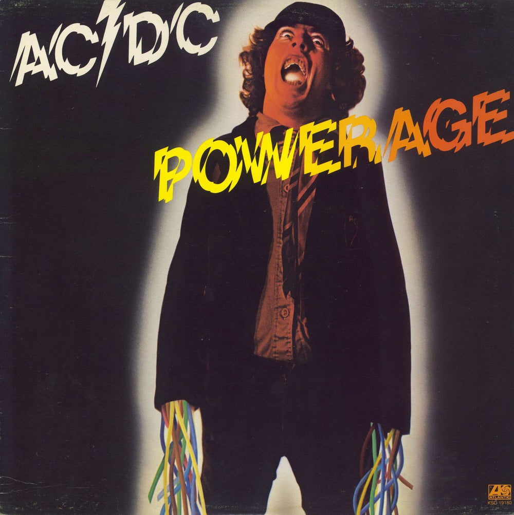 AC/DC Powerage - Red Vinyl Canadian vinyl LP album (LP record) KSD19180