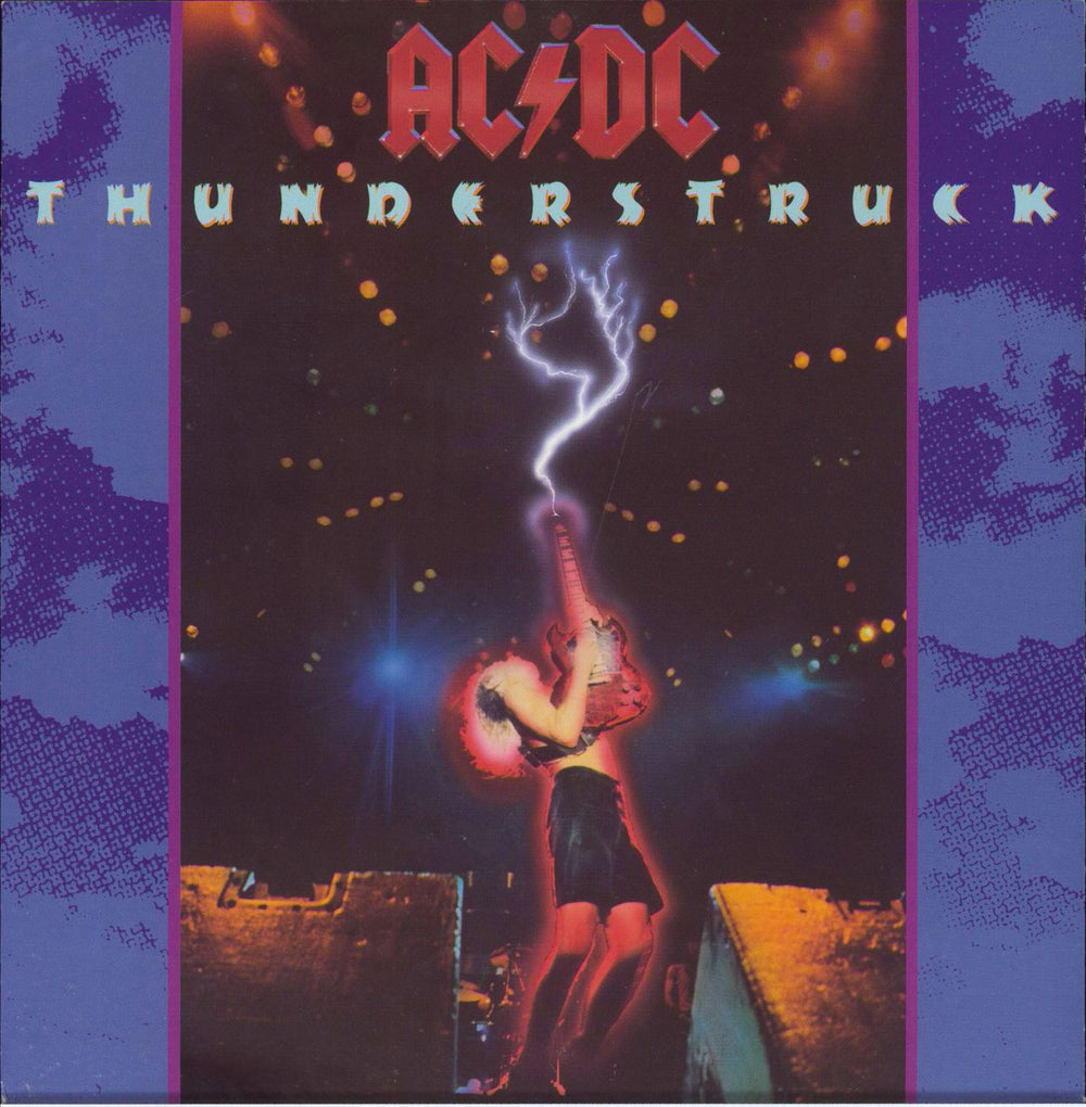 AC/DC Thunderstruck UK 7" vinyl single (7 inch record / 45) B8907