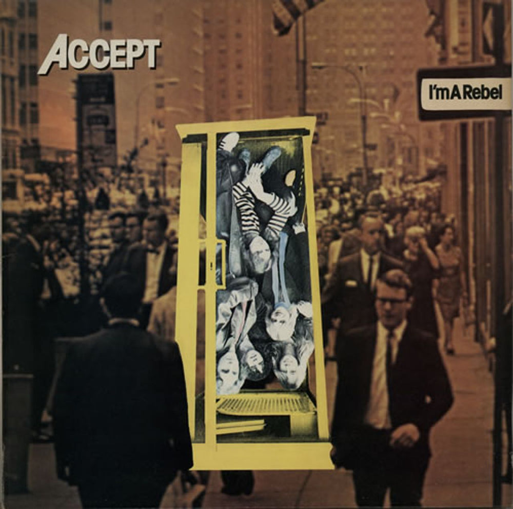 Accept I'm A Rebel UK vinyl LP album (LP record) LOGO1025