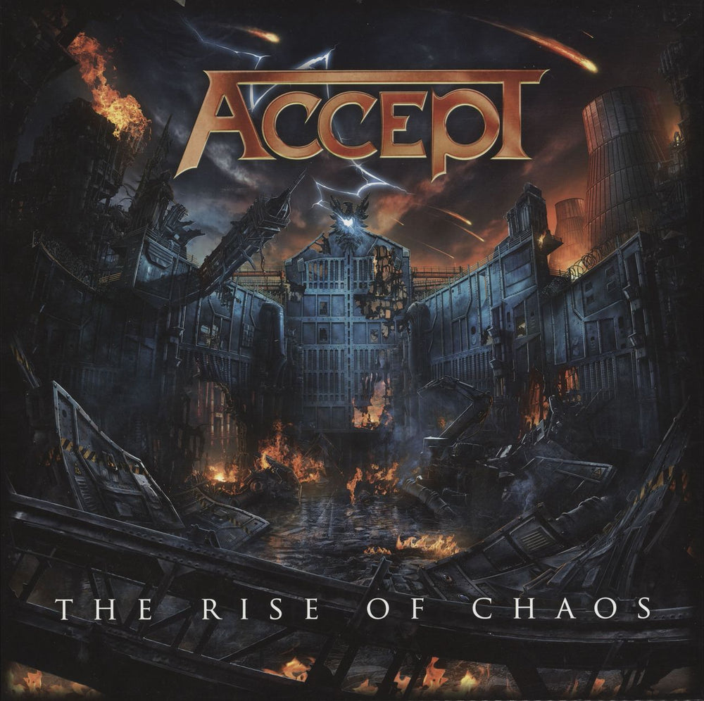 Accept The Rise Of Chaos German Vinyl Box Set NB4012-4