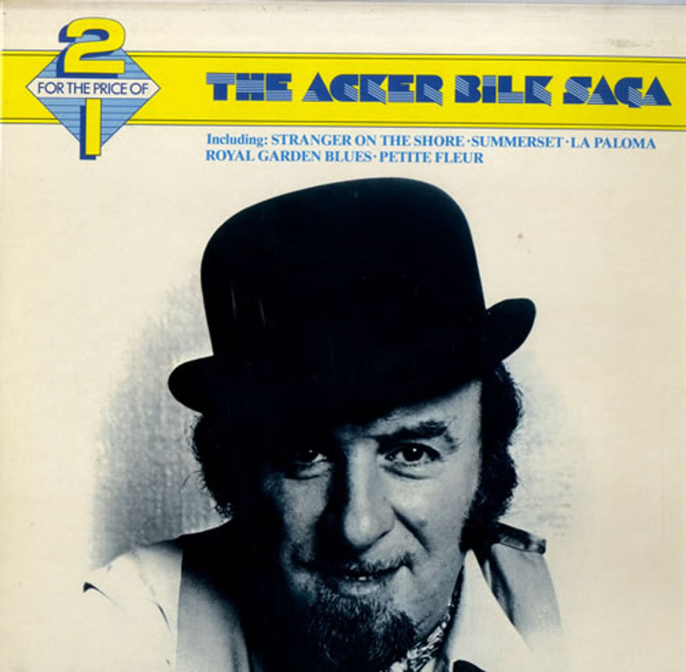 Acker Bilk The Acker Bilk Saga UK 2-LP vinyl record set (Double LP Album) 2668020