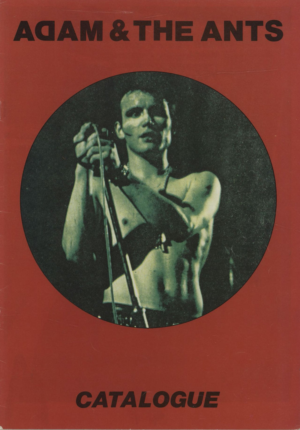 Adam & The Ants Catalogue UK book CBS84549