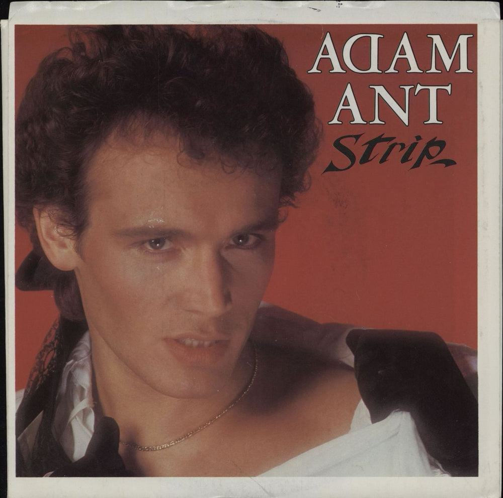 Adam Ant Strip - Wide Centre - P/S - Carrollton US Promo 7" vinyl single (7 inch record / 45) 34-04337