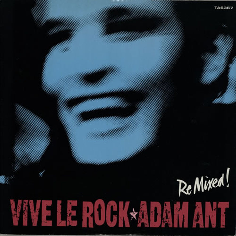 Adam Ant Vive Le Rock UK 12" vinyl single (12 inch record / Maxi-single) TA6367