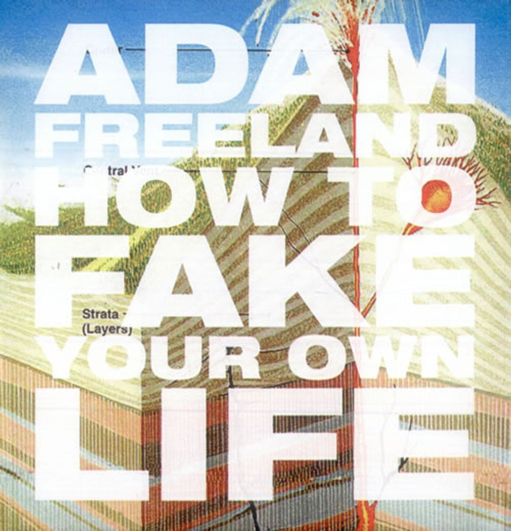 Adam Freeland How To Fake Your Own Life US Promo CD-R acetate CD-R ACETATE