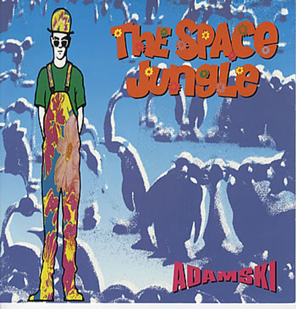 Adamski The Space Jungle UK 12" vinyl single (12 inch record / Maxi-single) MCAT1435