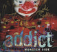 Addict Monster Side - Fully Autographed! UK CD single (CD5 / 5") ABB160SCD-1