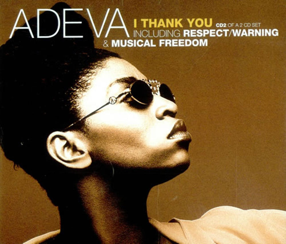 Adeva I Thank You UK CD single (CD5 / 5") CDCOOL318