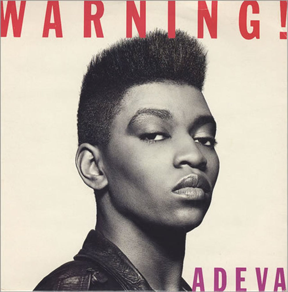 Adeva Warning UK 7" vinyl single (7 inch record / 45) COOL185